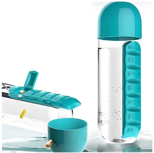 Weekly Pill Organizer Bottle