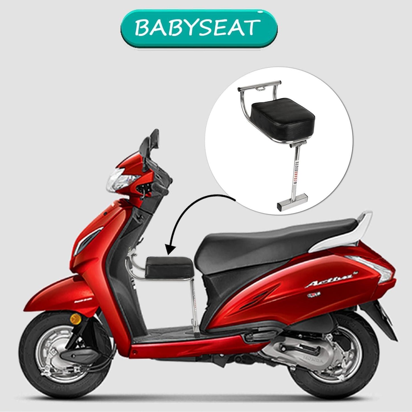 🛴 Portable Baby Scooter Seat – Safe & Comfortable Ride for Little Ones 👶